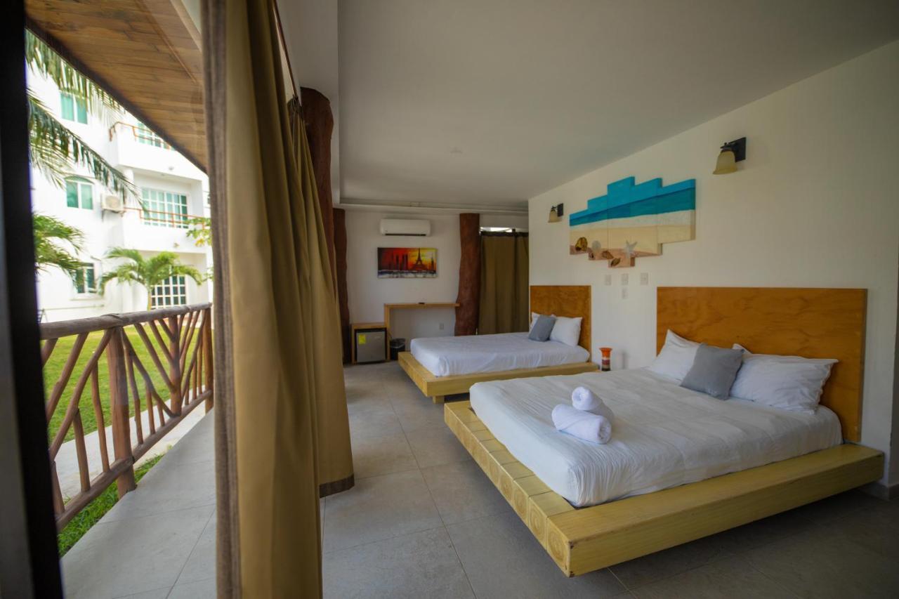 Hotel & Beach Club Ojo De Agua Пуэрто-Морелос Экстерьер фото