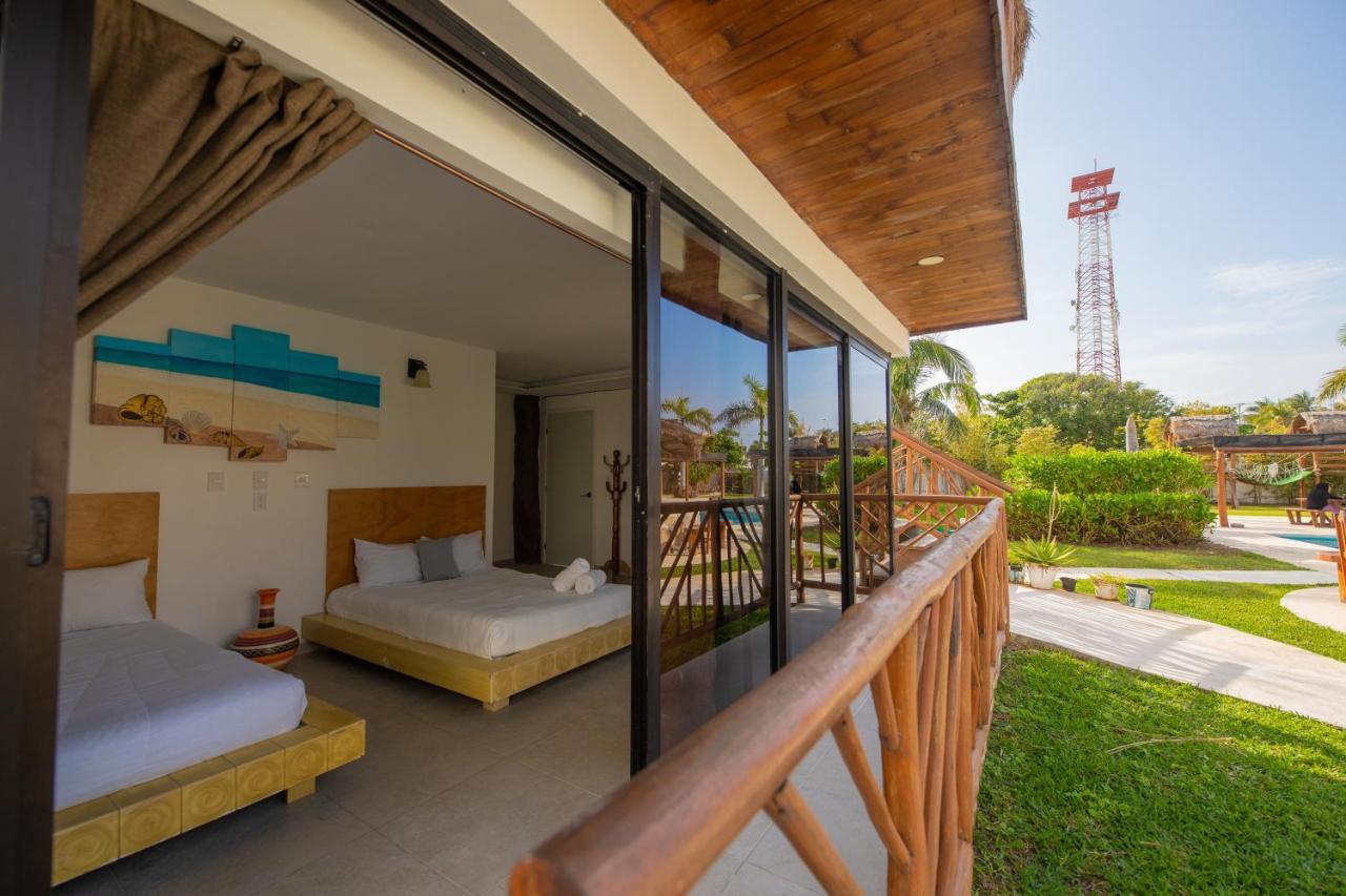 Hotel & Beach Club Ojo De Agua Пуэрто-Морелос Экстерьер фото